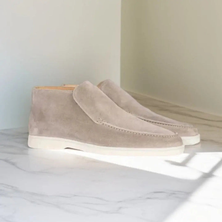 Comfortabele loafers Voor Heren Met Gestikt Bovenwerk