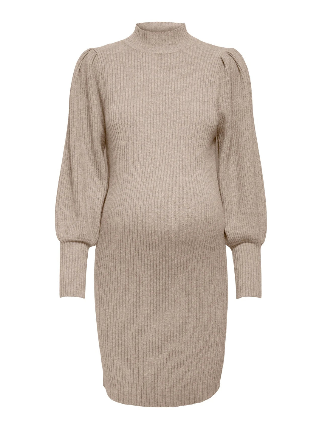 Zwangerschapsjurk Dames Hoge Hals Casual Mini Jurk