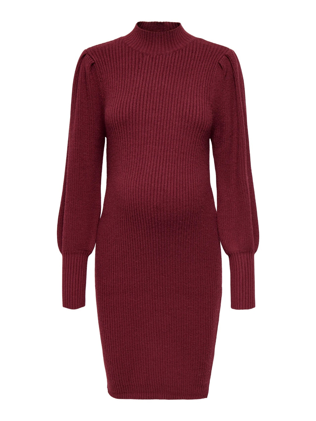 Zwangerschapsjurk Dames Hoge Hals Casual Mini Jurk