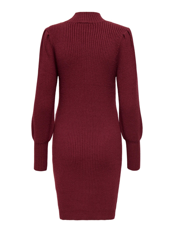 Zwangerschapsjurk Dames Hoge Hals Casual Mini Jurk