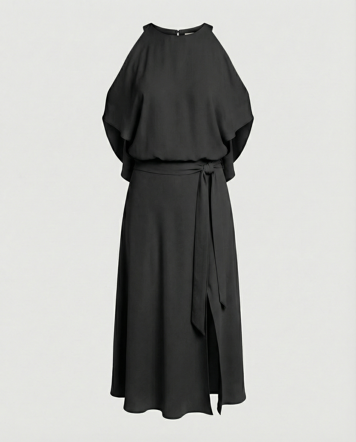 Asymmetrische Jurk Dames Open Schouders Feest