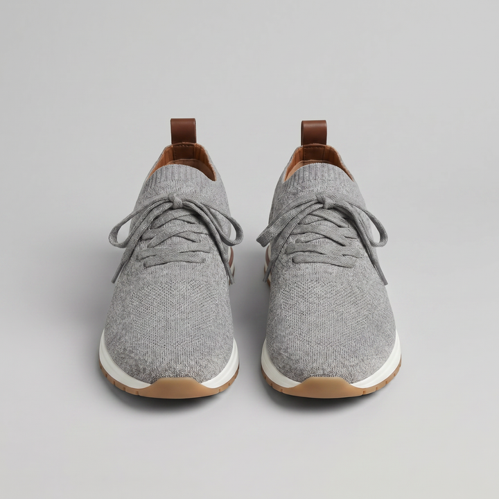 Knit Sock Lace-Up Trainers Heren Casual