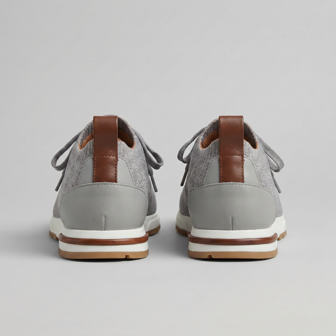 Knit Sock Lace-Up Trainers Heren Casual