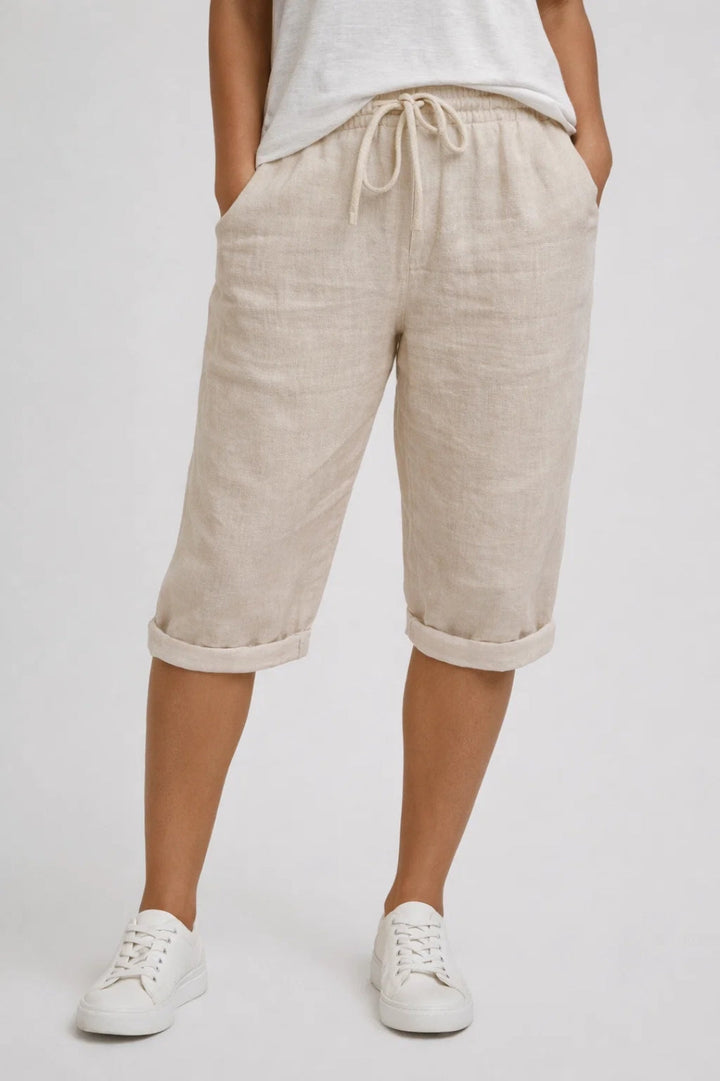 Korte Broek Dames Wijde Pasvorm Elastische Taille Zomer