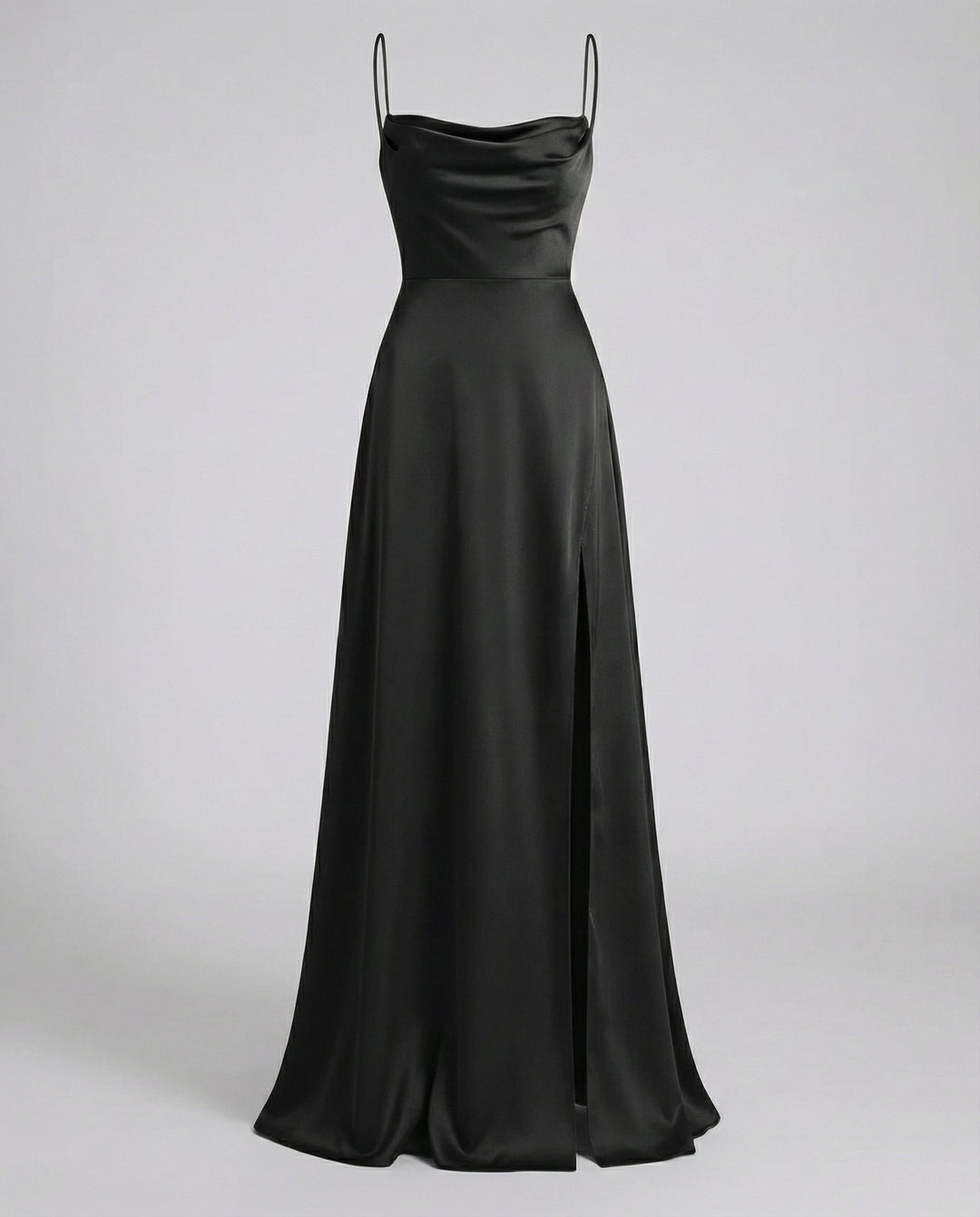 Maxi Jurk Dames Beinschlitz Elegant Casual Herfst