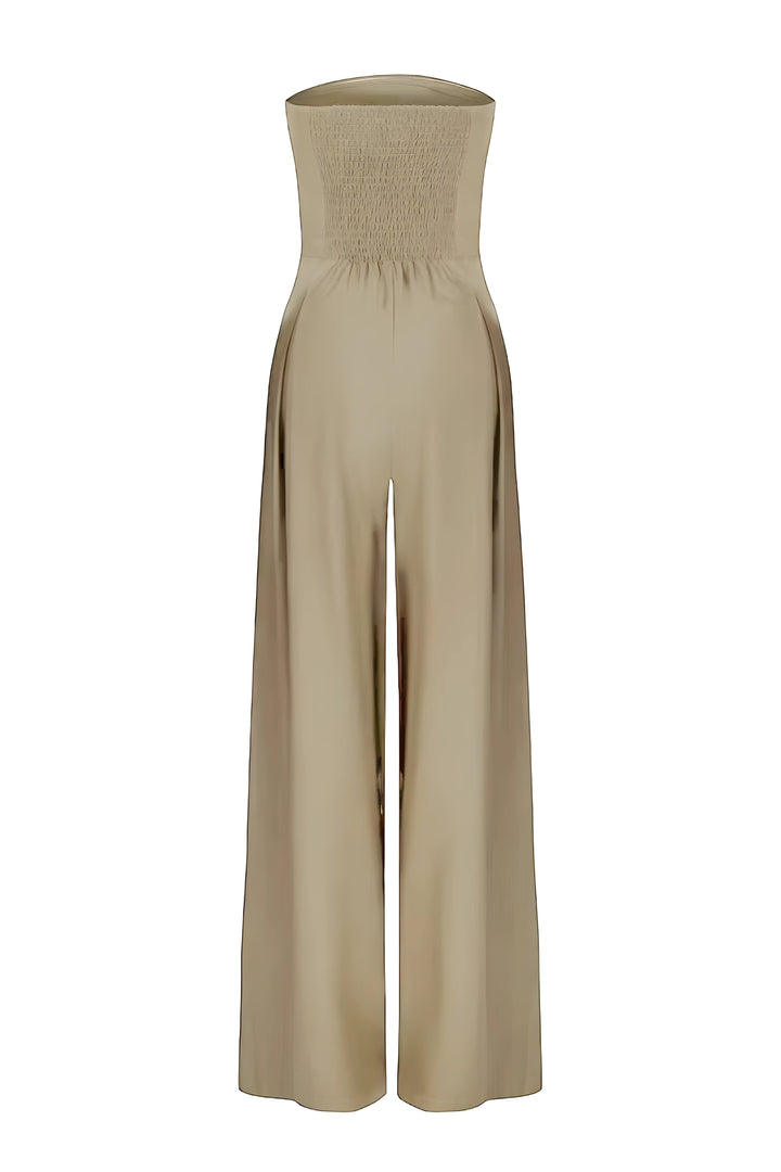 Strapless Jumpsuit Dames Korset Look Elegant Avond