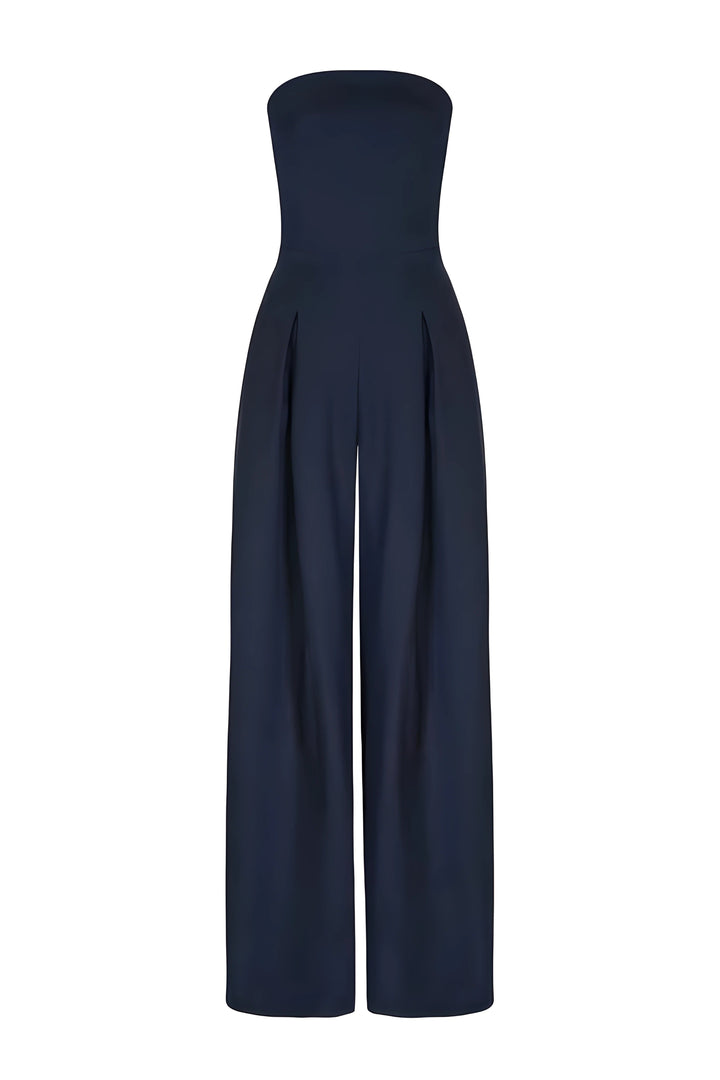 Strapless Jumpsuit Dames Korset Look Elegant Avond