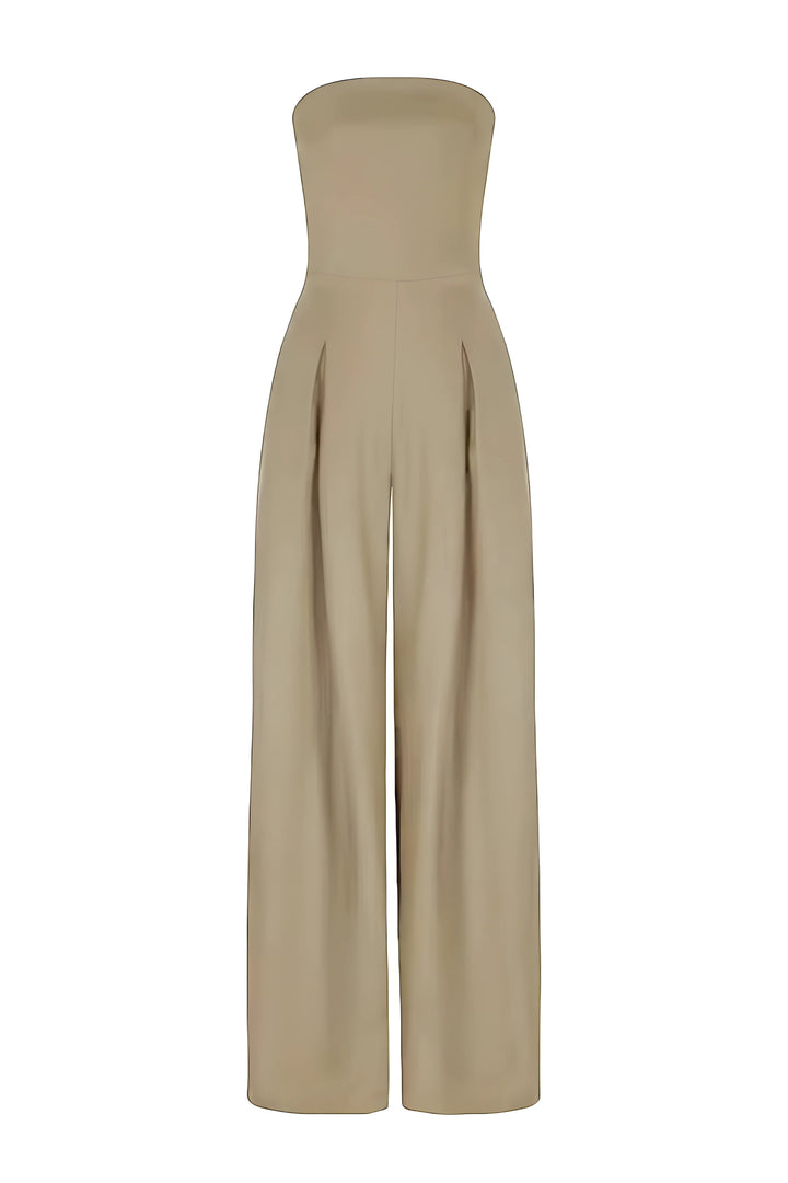 Strapless Jumpsuit Dames Korset Look Elegant Avond